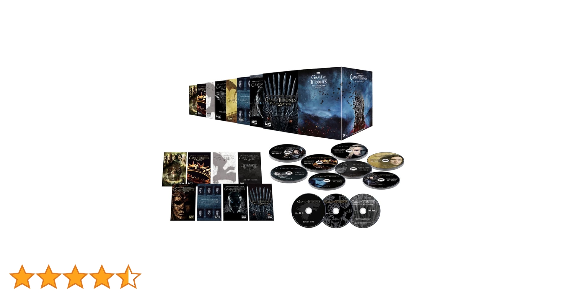 Amazon.co.jp: ゲーム・オブ・スローンズ(第一章～最終章) DVD